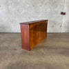 Mid Century Mahogany & Walnut Bookcase