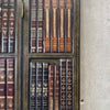 Vintage Leather Books Screen/Room Divider