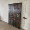 Vintage Leather Books Screen/Room Divider