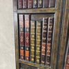 Vintage Leather Books Screen/Room Divider