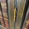 Vintage Leather Books Screen/Room Divider