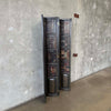 Vintage Leather Books Screen/Room Divider