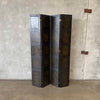 Vintage Leather Books Screen/Room Divider