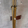 Mid Century Italian Five Arc Brass Floor Lamp