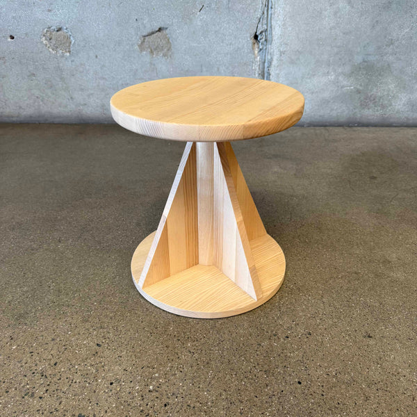 Hem Adjustable "Stool Rocket" In Solid Ash By Karoline Fesser