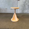 Hem Adjustable "Stool Rocket" In Solid Ash By Karoline Fesser