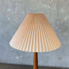 Pair of Oak Mid Century Floor Lamp