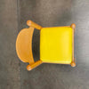 Hank Loewenstein Style Padova Chair With Yellow Leather