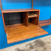 Mid Century Cado Wall Unit With Key "Royal System" Two-Bay By Poul Cadovius