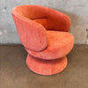 Pair of Makeva Swivel Lounge Chairs By Article