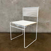 Vintage Mid Century Italian Modern Spaghetti Chair For Fly Line #2