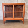 Early 20th Century Rustic Art Deco Display Cabinet