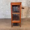 Early 20th Century Rustic Art Deco Display Cabinet