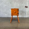 Vintage Solid Maple Nightstand