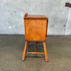 Vintage Solid Maple Nightstand