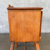 Vintage Solid Maple Nightstand