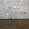 Vintage Lucite Side Table #2