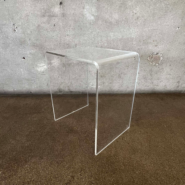 Vintage Lucite Side Table #2