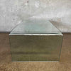 Vintage Bent Glass Coffee Table