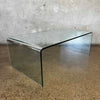 Vintage Bent Glass Coffee Table