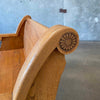 Vintage Oak Church Pew Bench