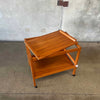 BL-Mobler Teak Bar Cart With Serving Tray