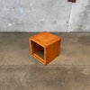 Nesting Oak Cube Tables By Kai Kristiansen