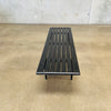 Mid Century Slat Bench