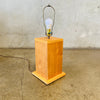 Vintage Table Lamp Frank Lloyd Wright Style, 1970s