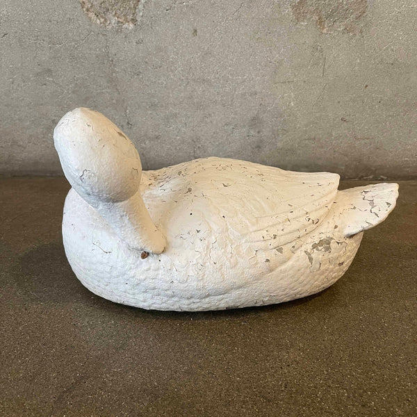 Vintage Cement Duck