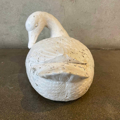 Vintage Cement Duck
