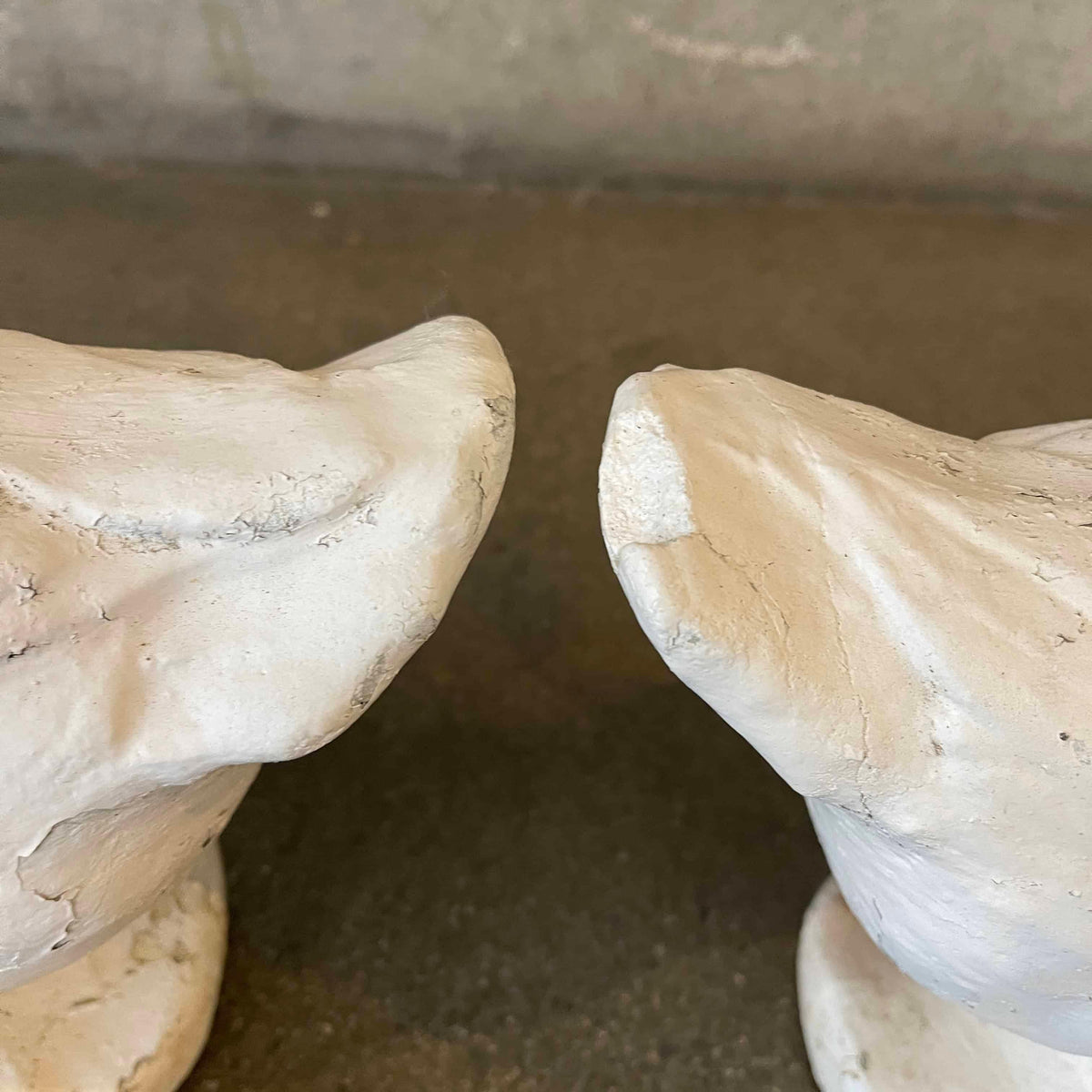 Pair of Cement Ducks