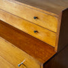 Six Drawer Maple Wood Highboy Chest of Drawers By Paul McCobb