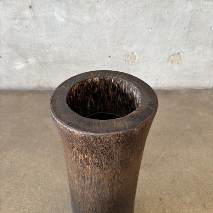Vintage Palm Tree Floor Vase