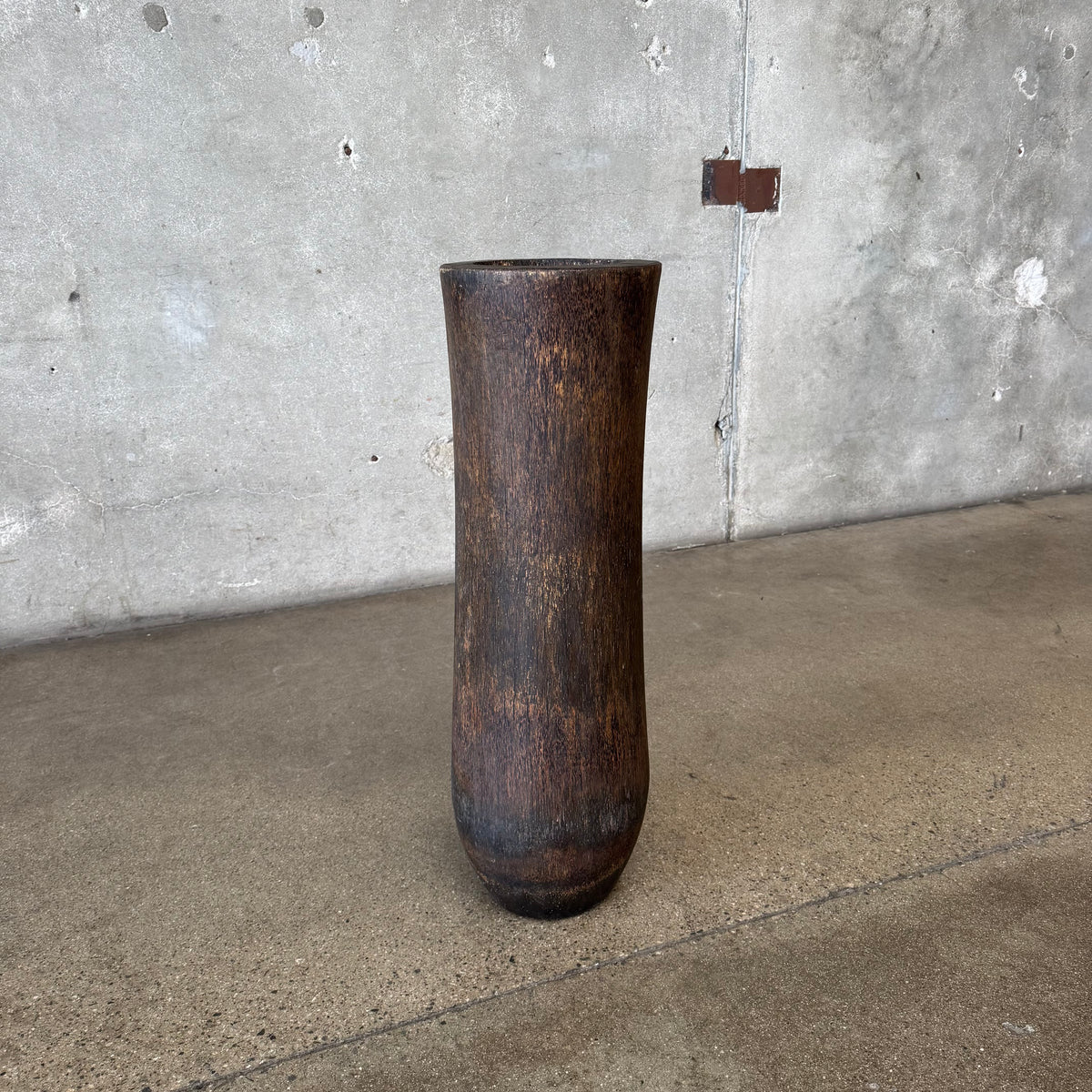 Vintage Palm Tree Floor Vase