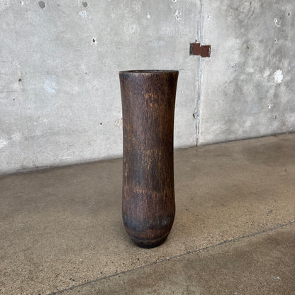 Vintage Palm Tree Floor Vase