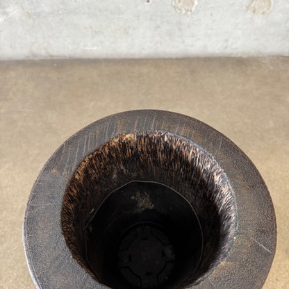 Vintage Palm Tree Floor Vase