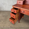 Traditional Vintage Cherry Wood Vanity / Desk By Willett