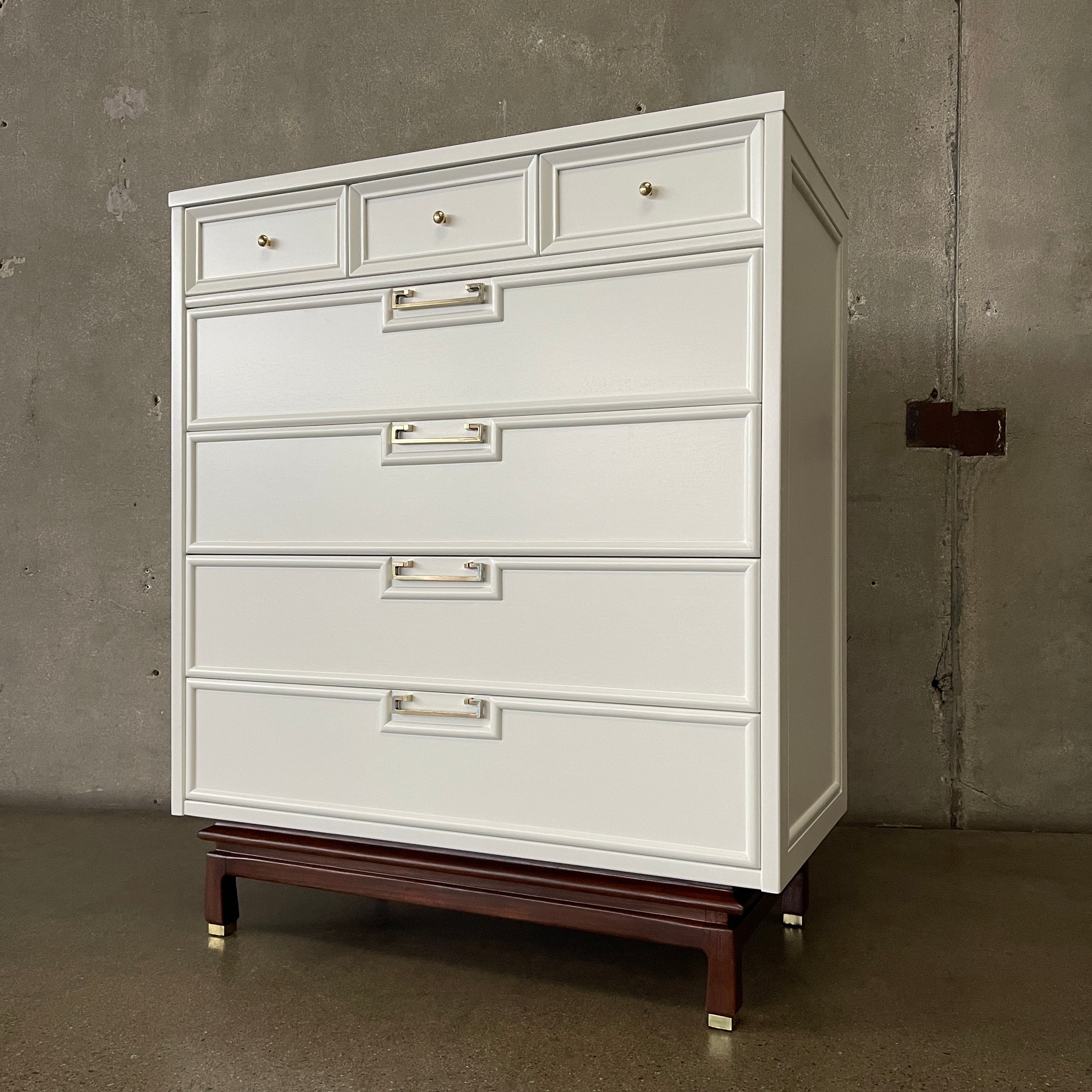 American of Martinsville Highboy Dresser American of Martinsville Highboy Dresser