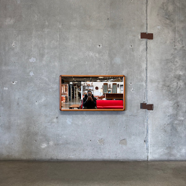 Danish Teak Mirror, 70's