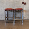 Pair of Cal-Style Stools