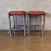 Pair of Cal-Style Stools