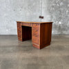 Mid Century Modern Lane Perception Desk In Walnut