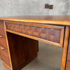 Mid Century Modern Lane Perception Desk In Walnut