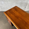 Mid Century Modern Lane Perception Desk In Walnut