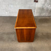 Mid Century Modern Lane Perception Desk In Walnut