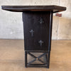 Vintage Mission Style Bar Cabinet