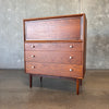 Drexel Declaration Mid Century Modern Walnut Highboy