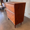 Drexel Declaration Mid Century Modern Walnut Highboy