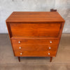 Drexel Declaration Mid Century Modern Walnut Highboy